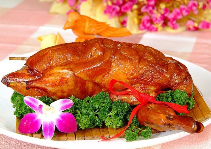 脆皮烤鴨的做法 www.osxg.com.cn