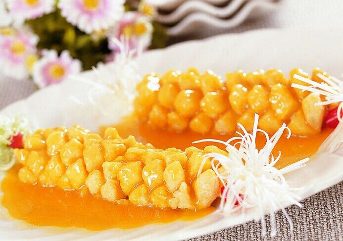 菠蘿魚(yú)的做法 www.osxg.com.cn