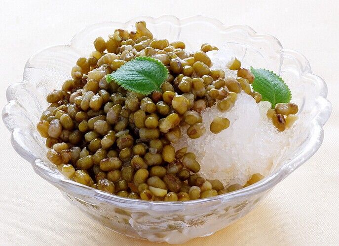 綠豆沙冰的做法 www.osxg.com.cn