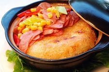 香腸飯的做法 www.osxg.com.cn