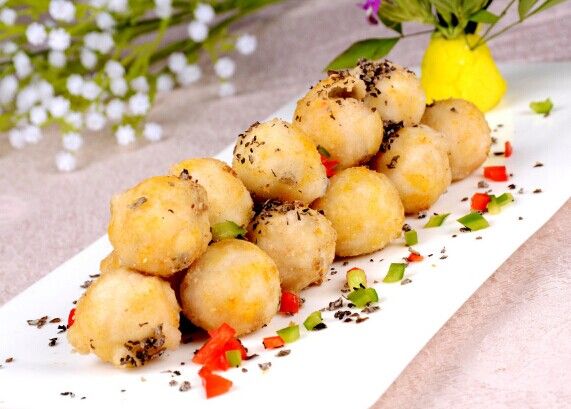 油炸湯圓的做法 www.osxg.com.cn